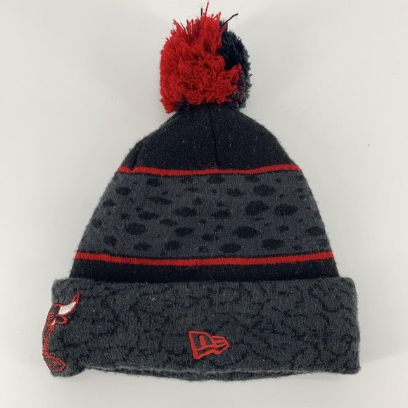 New Era Hardwood Classics NBA Chicago Bulls 'Windy City' Beanie Cap Knit Hat OS - Picture 7 of 8
